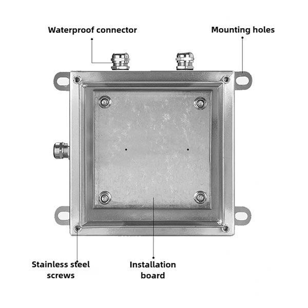 exterior electrical junction box