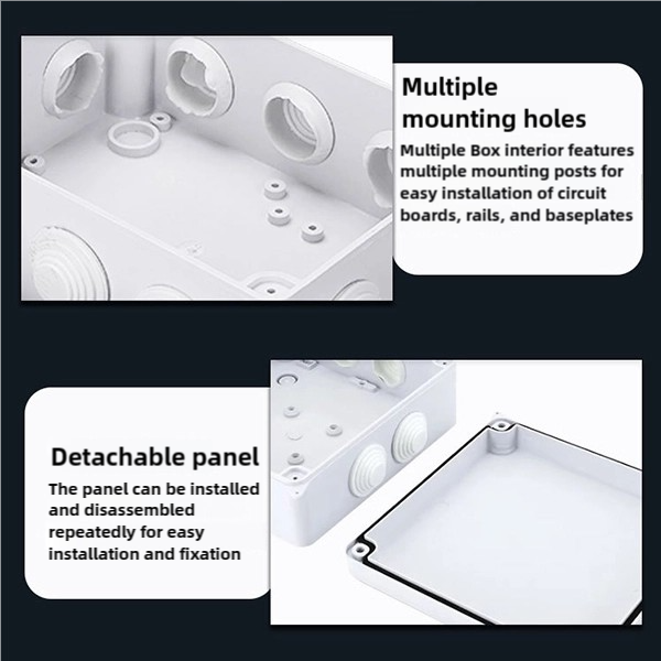 covered junction box